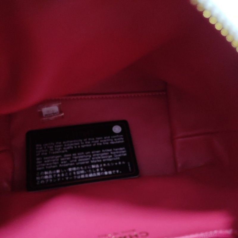 Túi si H81 tuyển Nhật hiệu CH*N*L hobo da bê nhăn size 24cmx15cmx12cm