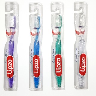 Bàn chải Lipzo Crystal Love lông chỉ tơ