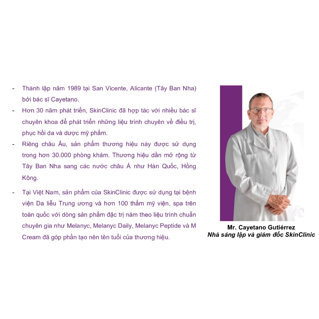 Sữa rửa mặt Skinclinic FOAM CLEANSER 50ML