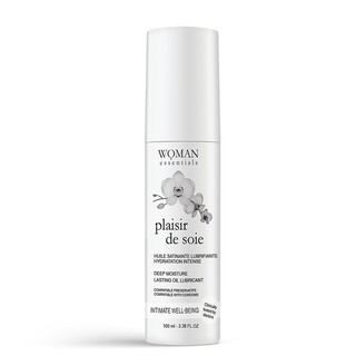 Dầu dưỡng ẩm vùng kín bị khô do mãn kinh, tiền mãn kinh Woman Essentials Plaisir De Soie 100ml
