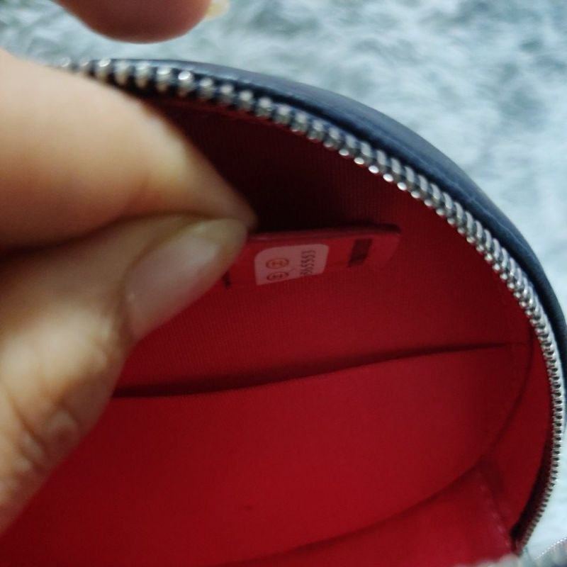 Túi si H83 tuyển hiệu CH*N*L da lambskin size đường kính 12cmx4cm