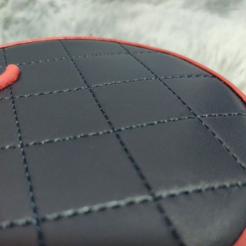 Túi si H83 tuyển hiệu CH*N*L da lambskin size đường kính 12cmx4cm