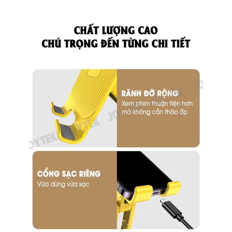 Giá Đỡ Điện Thoại Giá Đỡ Ipad Máy Tính Bảng Cao Cấp Để Bàn Gấp Gọn Dùng Livestream Học Online CYX - có thể thay đổi góc