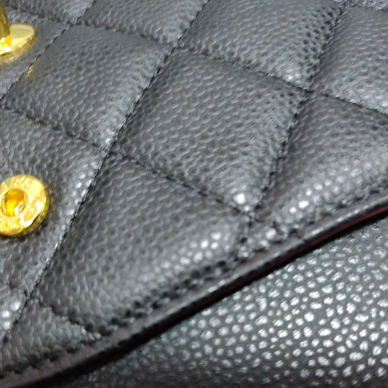 Túi si H85 tuyển hiệu CH*N*L da Caviar size 30cmx20cmx10cm