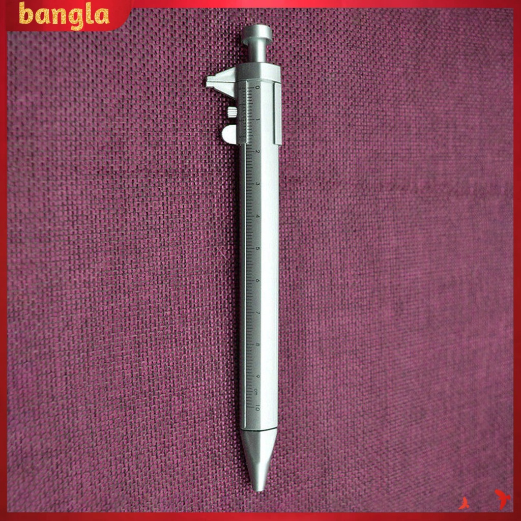 Bút bi bằng nhựa kiểu dáng thước cặp cơ sáng tạo 0-100mm