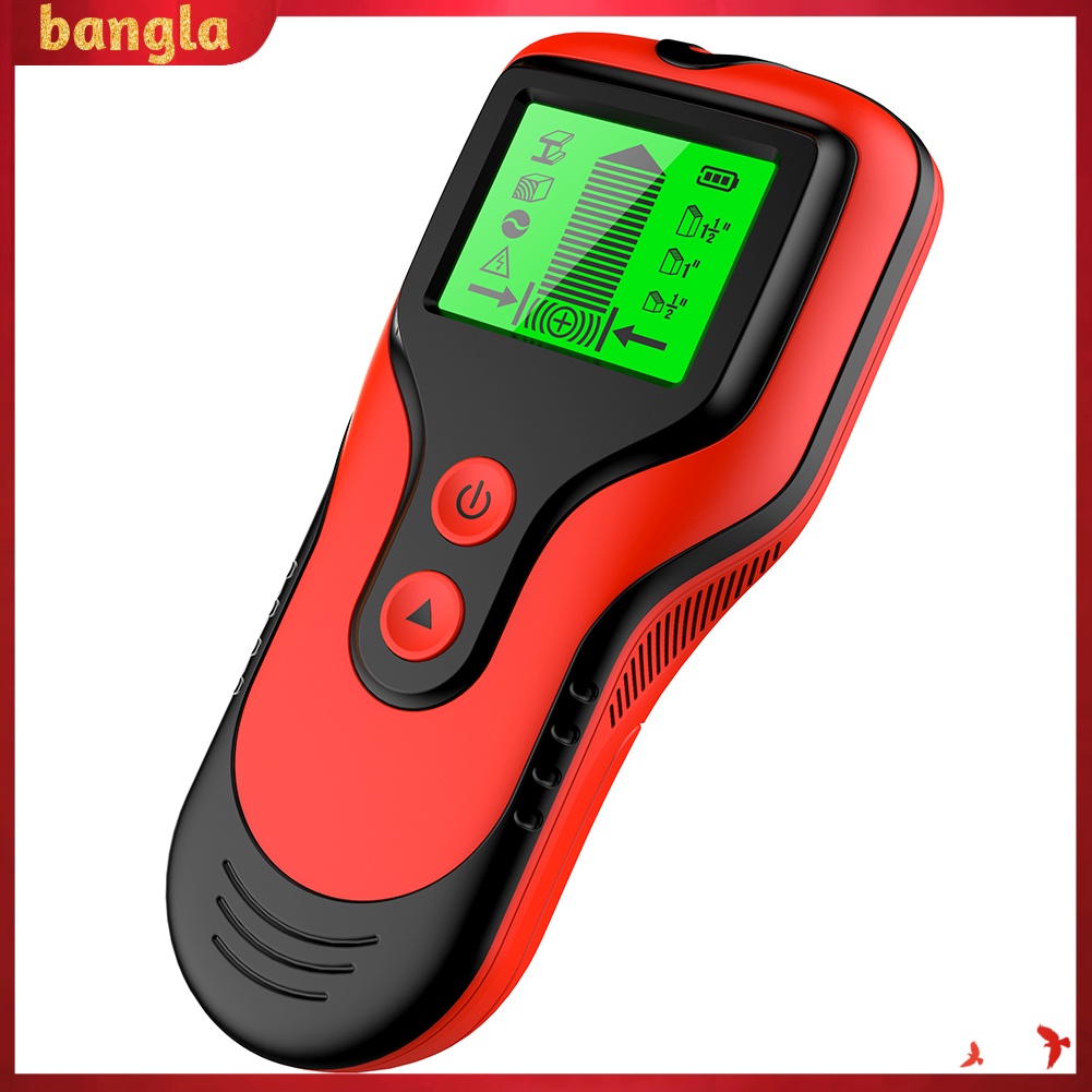 Máy Dò Dây Điện Âm Tường 3 Trong 1 Có Màn Hình LCD Nhiều Màu