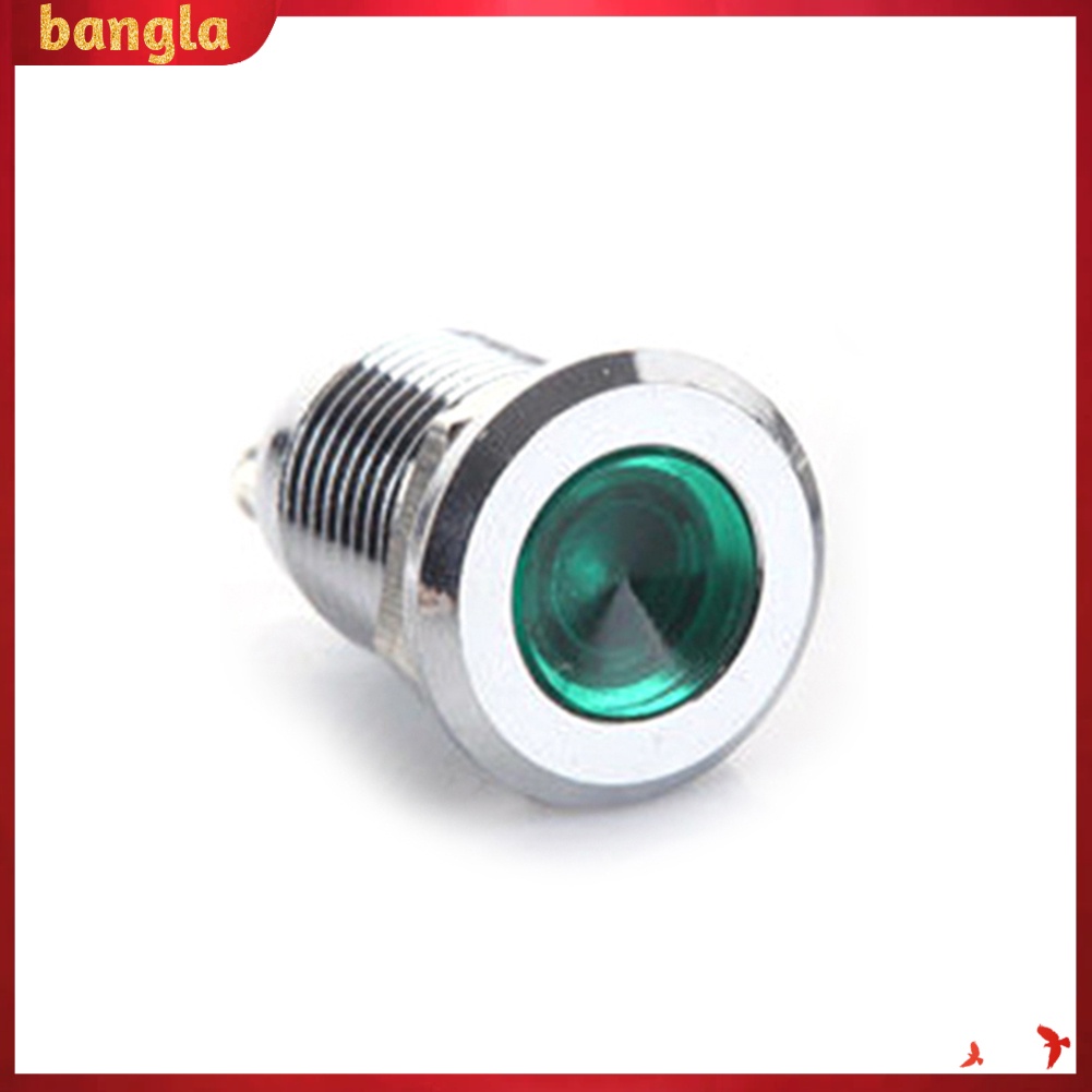 Đèn LED báo hiệu mini siêu sáng 12mm 6/12/24/220V
