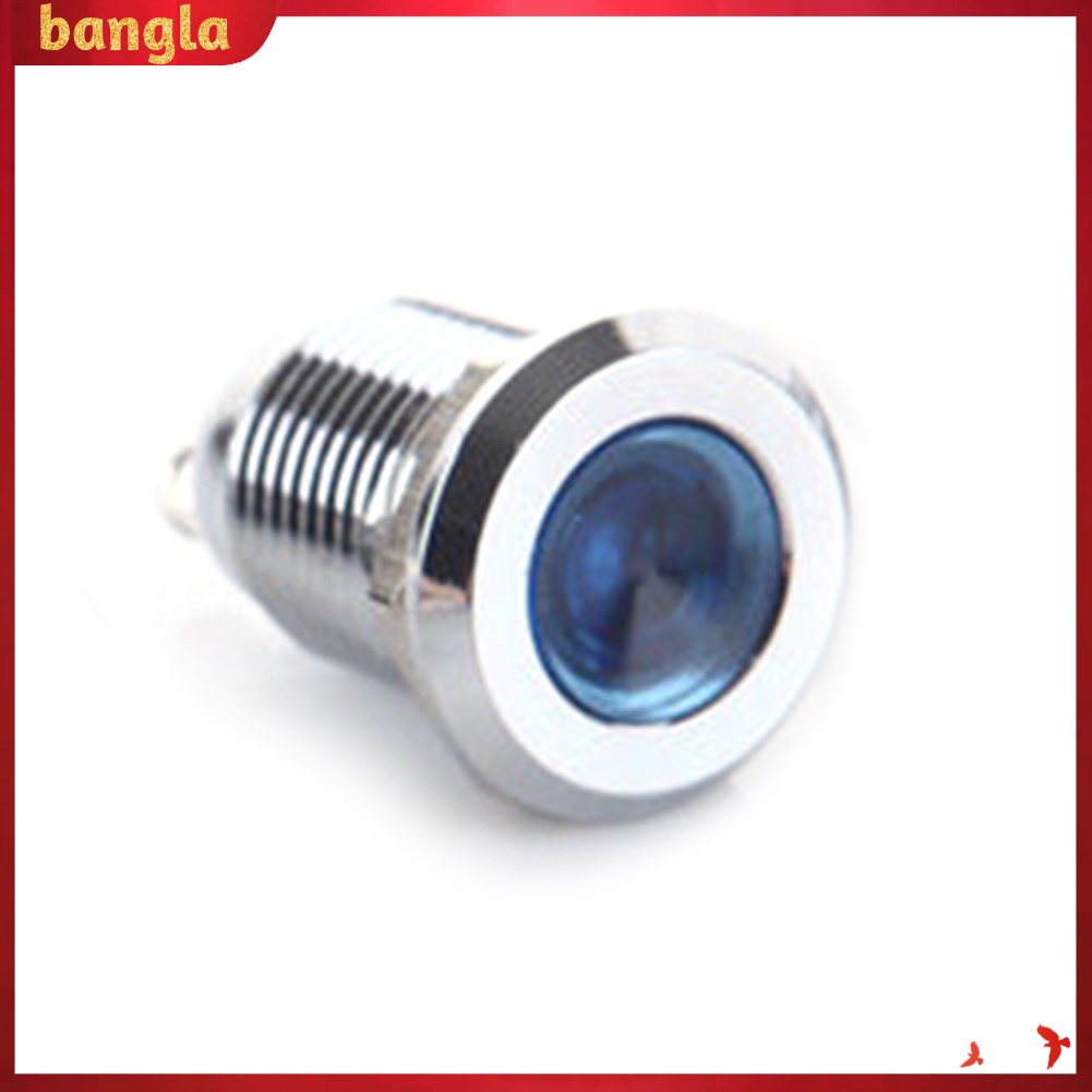 Đèn LED báo hiệu mini siêu sáng 12mm 6/12/24/220V
