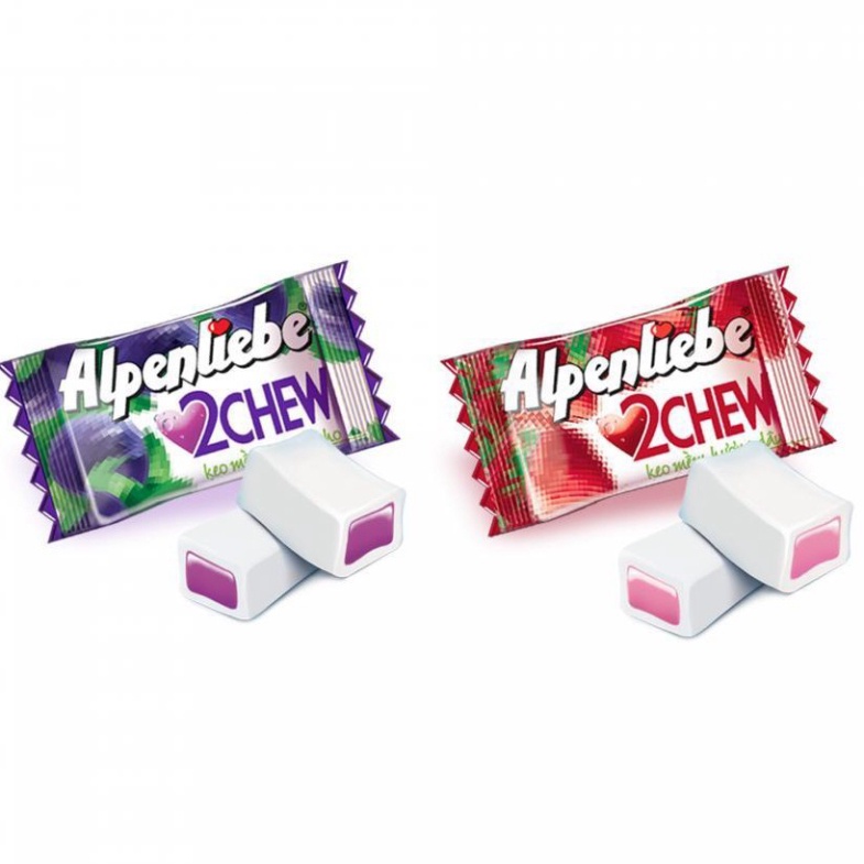Kẹo Alpenliebe mềm hương trái cây 2Chew