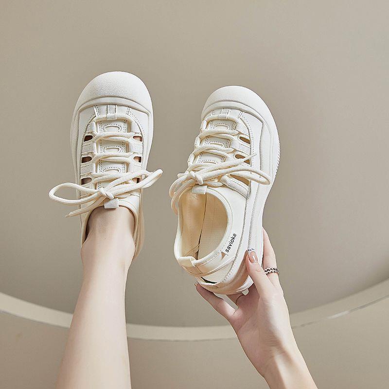 Giày Sandal Thể Thao Đế Dày Thời Trang Mùa Hè 2023 Mới Cho Nữ