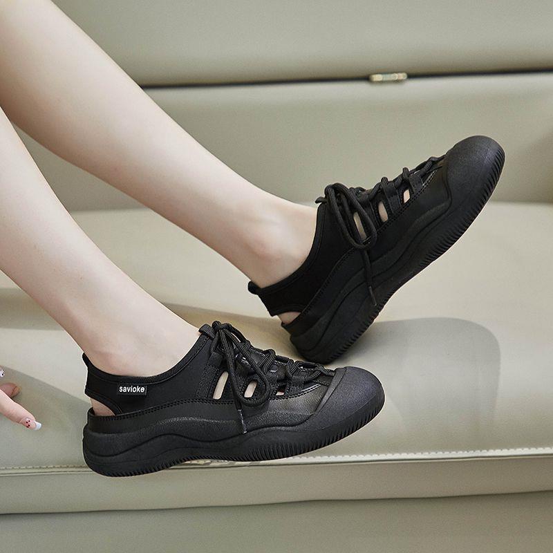 Giày Sandal Thể Thao Đế Dày Thời Trang Mùa Hè 2023 Mới Cho Nữ