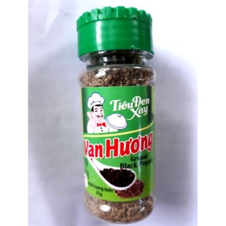 Tiêu bắc xay đen Vạn Hương - lọ 25g