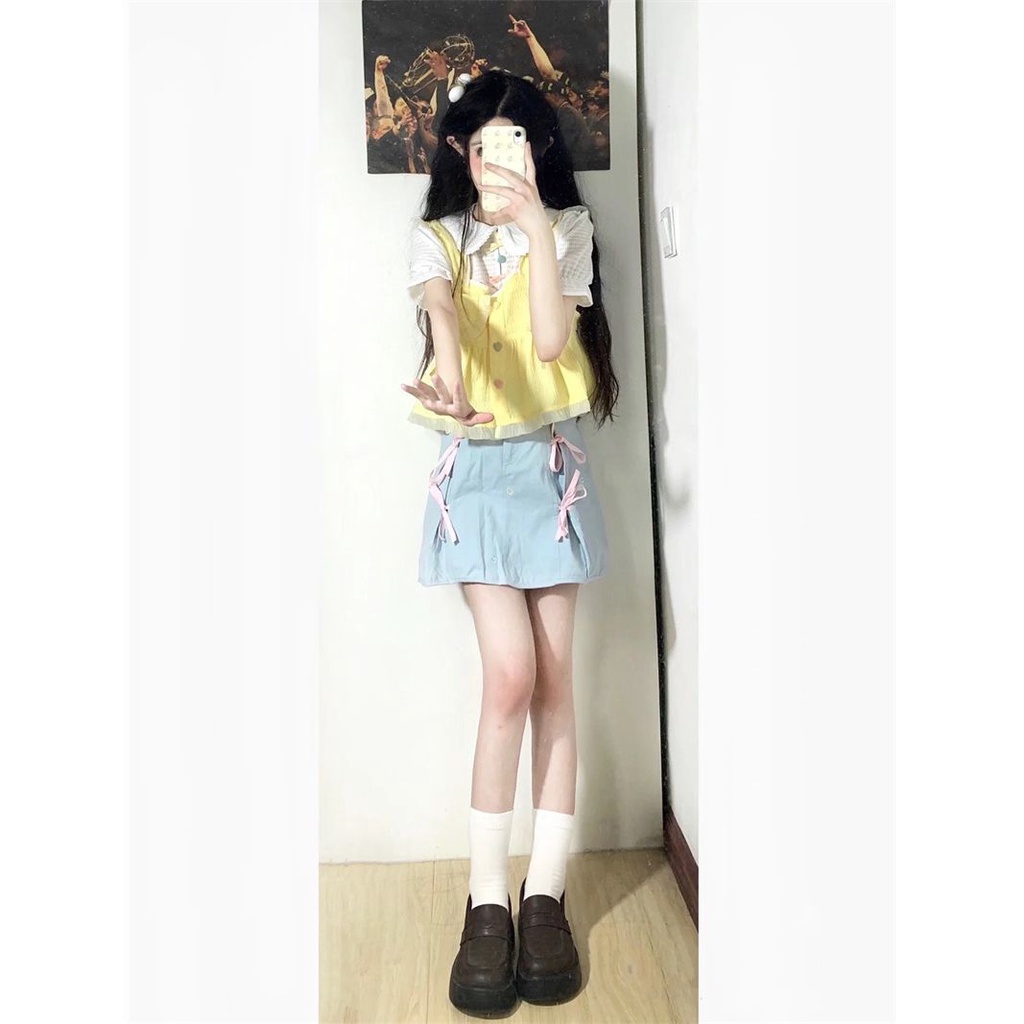 Set áo váy nữ 3 món