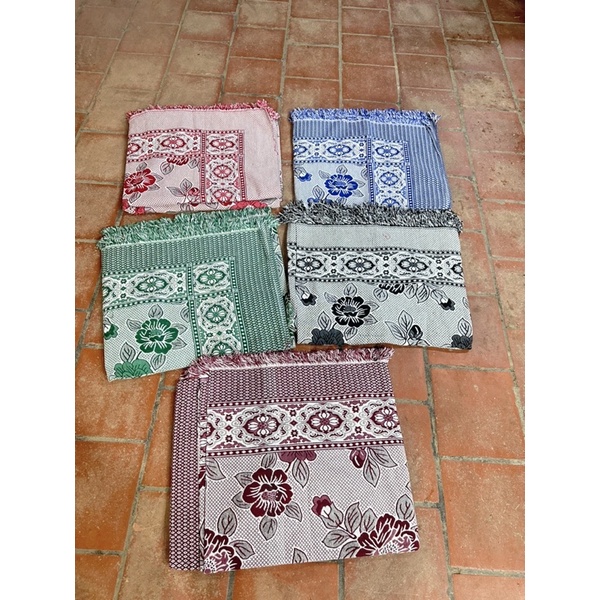 Chăn Thảm thổ Cẩm vintage 1,9m x2,3m hình hoa hồng