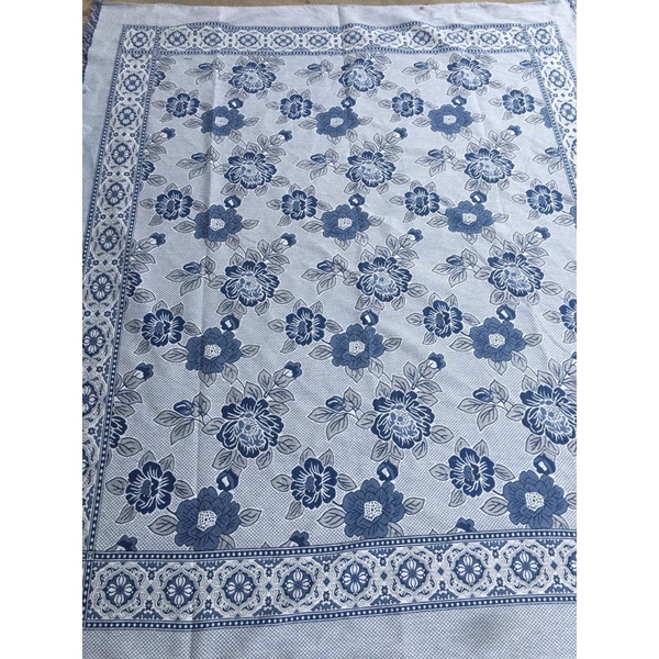 Chăn Thảm thổ Cẩm vintage 1,9m x2,3m hình hoa hồng