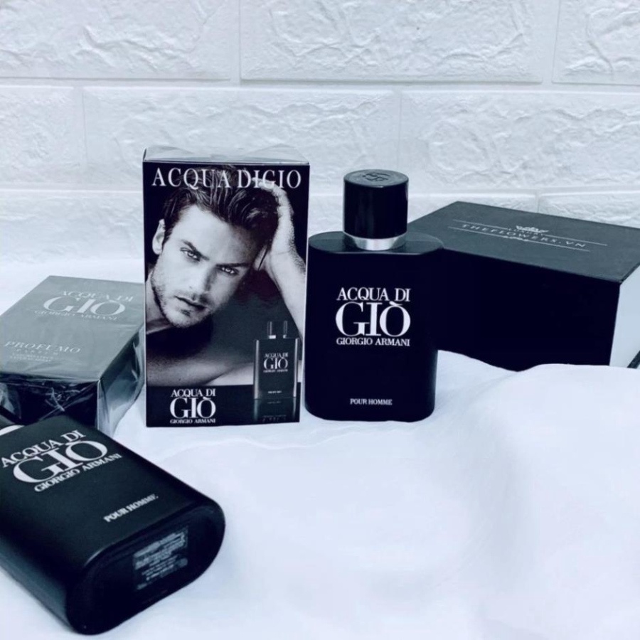 Nước hoa nam chính hãng cao cấp Ac.qua Di Gio, dầu thơm lâu body mùi hương nam tính mạnh mẽ cuốn hút N3 K02