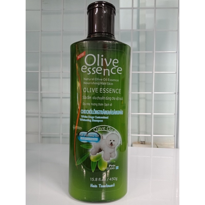 Sữa tắm cho chó mèo Oliver 450ml loại bỏ ve rận, chống rụng lông, khử mùi, tẩy ố bẩn