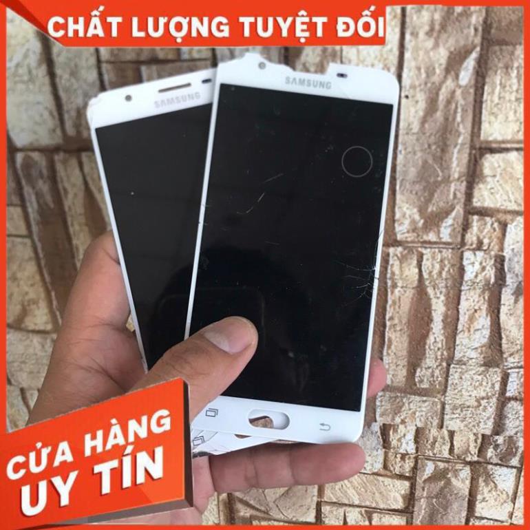 Màn hình hư vỡ Samsung J7 Prime. Màn hình xác Samsung J7 Prime lấy cổ cáp hàng Zin bóc máy. BH 36 th