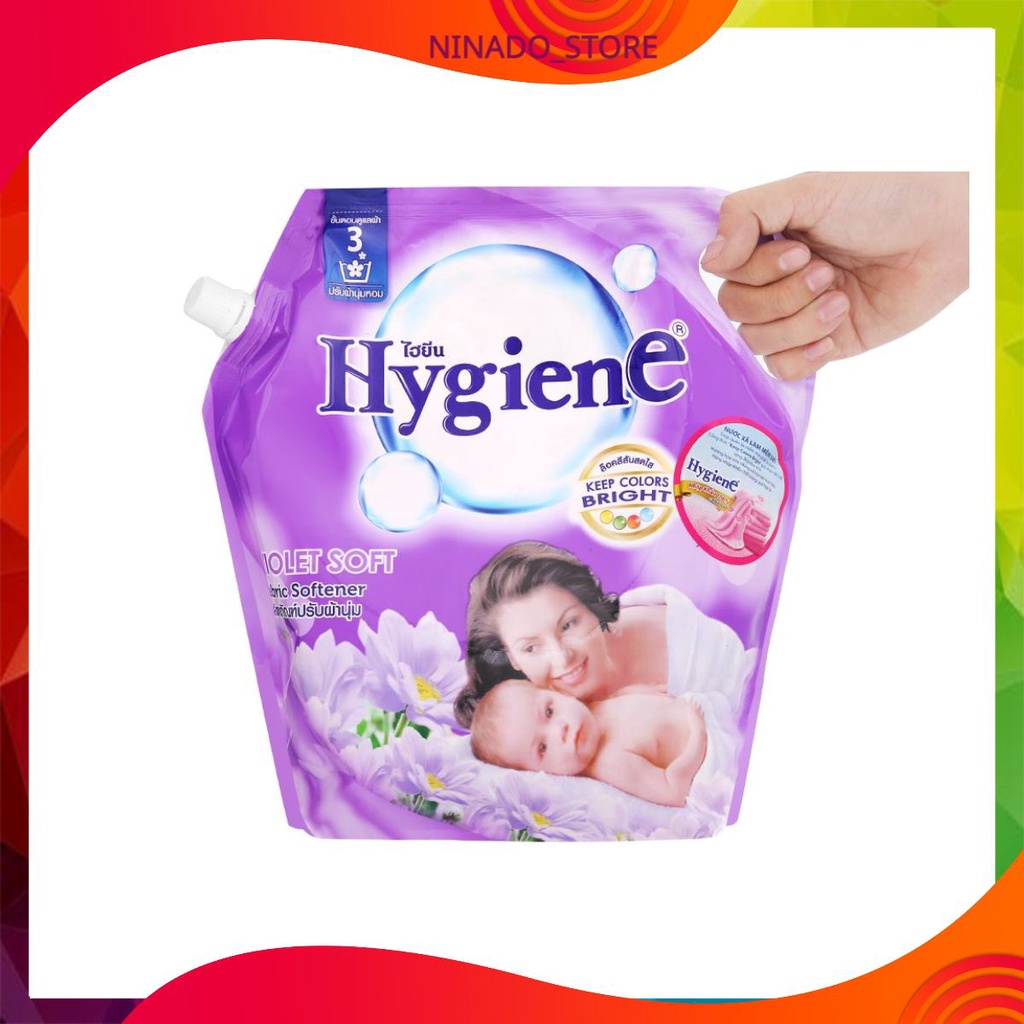 Nước xả vải cho bé người lớn siêu mềm mại Hygiene 1.8L (Thái Lan)
