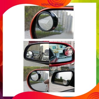 Bộ 2 gương phụ cầu lồi gắn gương chiếu hậu cho xe ô tô 4 - 5 chỗ