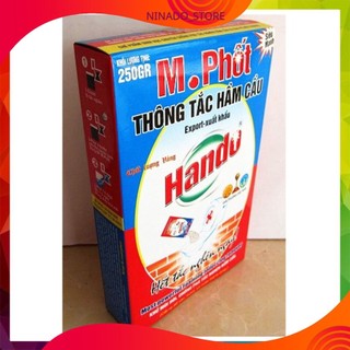 Hộp thông tắc hầm cầu M.phốt thông cống bồn rửa bát hando 250gr
