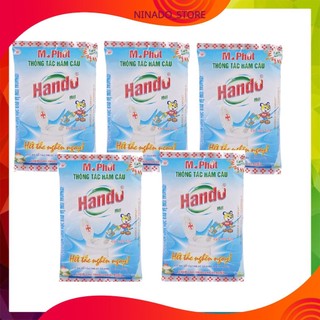 Combo 5 Thông tắc hầm cầu M. Phốt thông cống bồn rửa bát Hando 300g