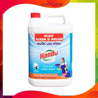 Nước lau kính Hando 5L hương bạc hà