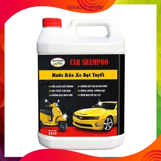 Can Nước rửa xe bọt tuyết car Shampoo Autopro 5 lít
