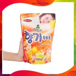 Nước xả vải Sandokkaebi hương gió biển túi 1.3 lít