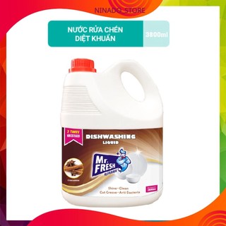 Nước rửa chén Mr.Fresh Hàn Quốc 3.8L hương quế