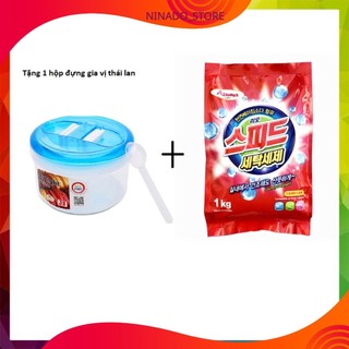 Tặng 1 hộp khi mua bột giặt azuma speepup hàn quốc 1kg