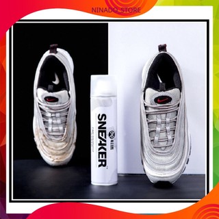Chai xịt bọt làm sạch giày Sneaker Hando 300ml -Tẩy trắng sạch chuyên sâu giày túi đồ dùng