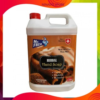 [THƠM -SẠCH] Nước Rửa Tay Premium Hand Soap Mr Fresh Hàn Quốc 5L