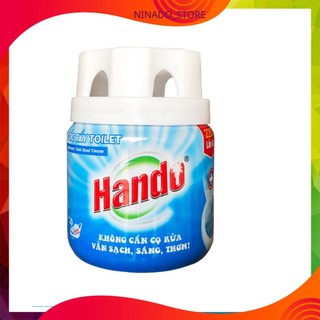 Chai thả tẩy bồn cầu Hando tẩy rửa diệt vi khuẩn tiết kiệm thời gian cọ rửa 200g