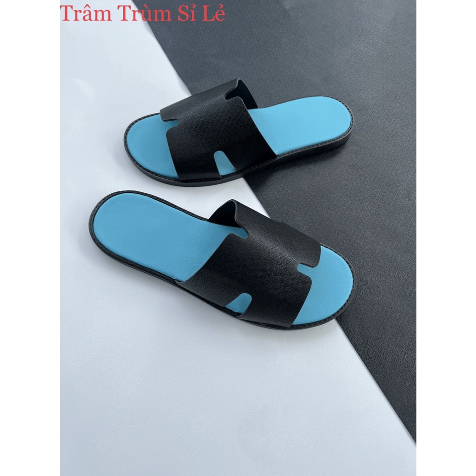 Dép lê thời trang quai ngang nam chữ h,chữ x đẹp.Hàng sẵn kho từ 38 -43 shopmen