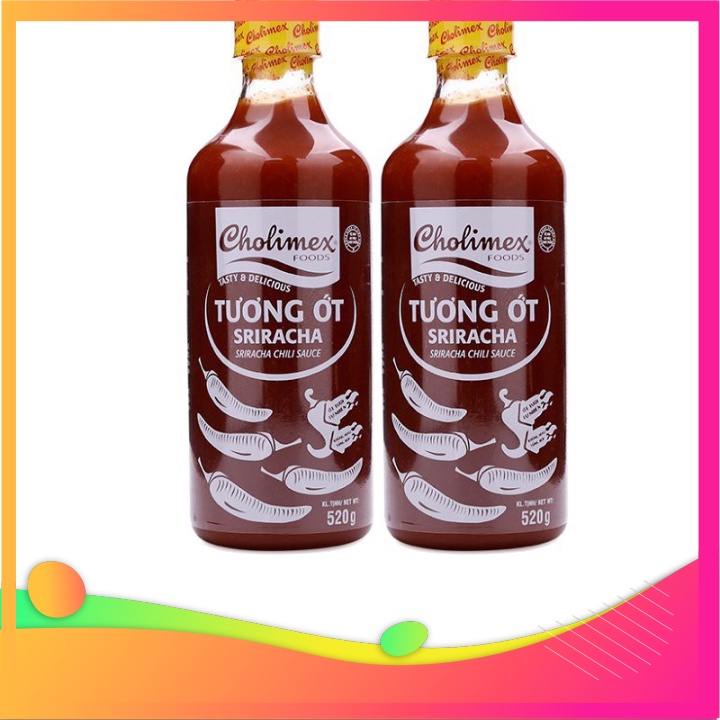 Giá rẻ nhất Tương ớt Sriracha Cholimex chai 520g