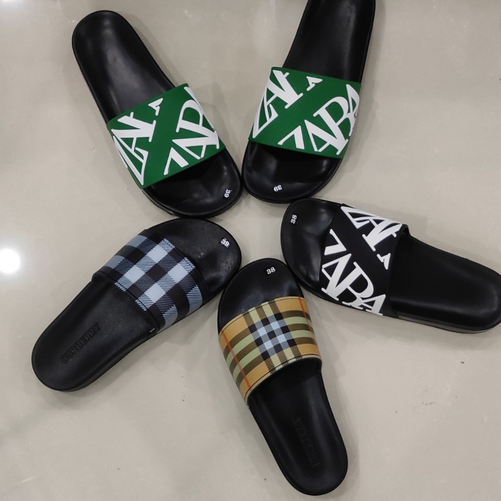 Dép giới tính Quai Ngang ZaRa 2 màu đi êm chân không mờ màu 2022