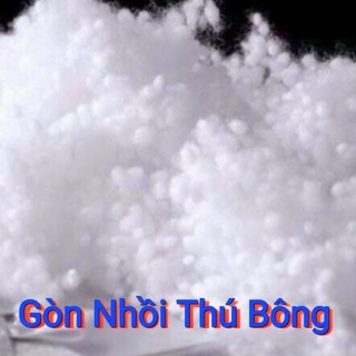 Gòn Bi A làm gối, gòn nhồi thú bông