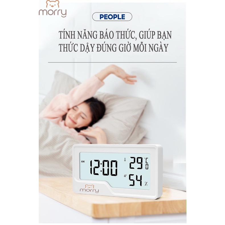 Nhiệt kế đo nhiệt độ phòng Morry