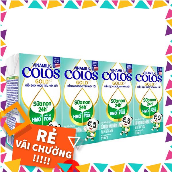 LỐC 4 HỘP SỮA BỘT PHA SẴN COLOS GOLD 110ML