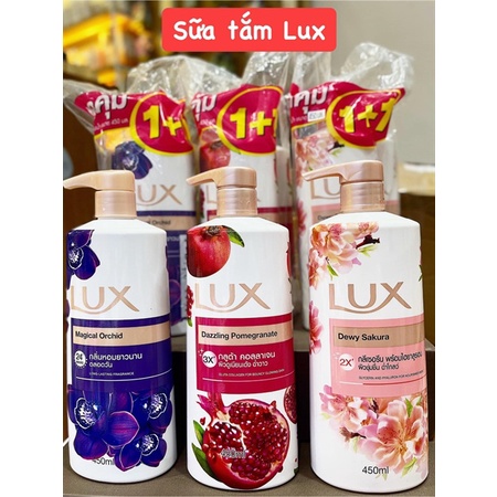 Combo 2 Chai Sữa Tắm Lux 450ml Thái Lan