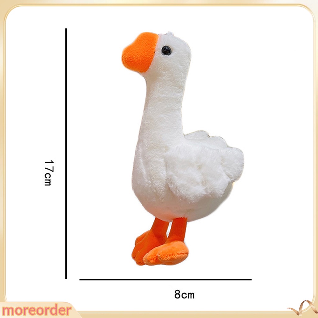 Móc Khóa Hình Chú Ngỗng 3D Nhồi Bông Xinh Xắn