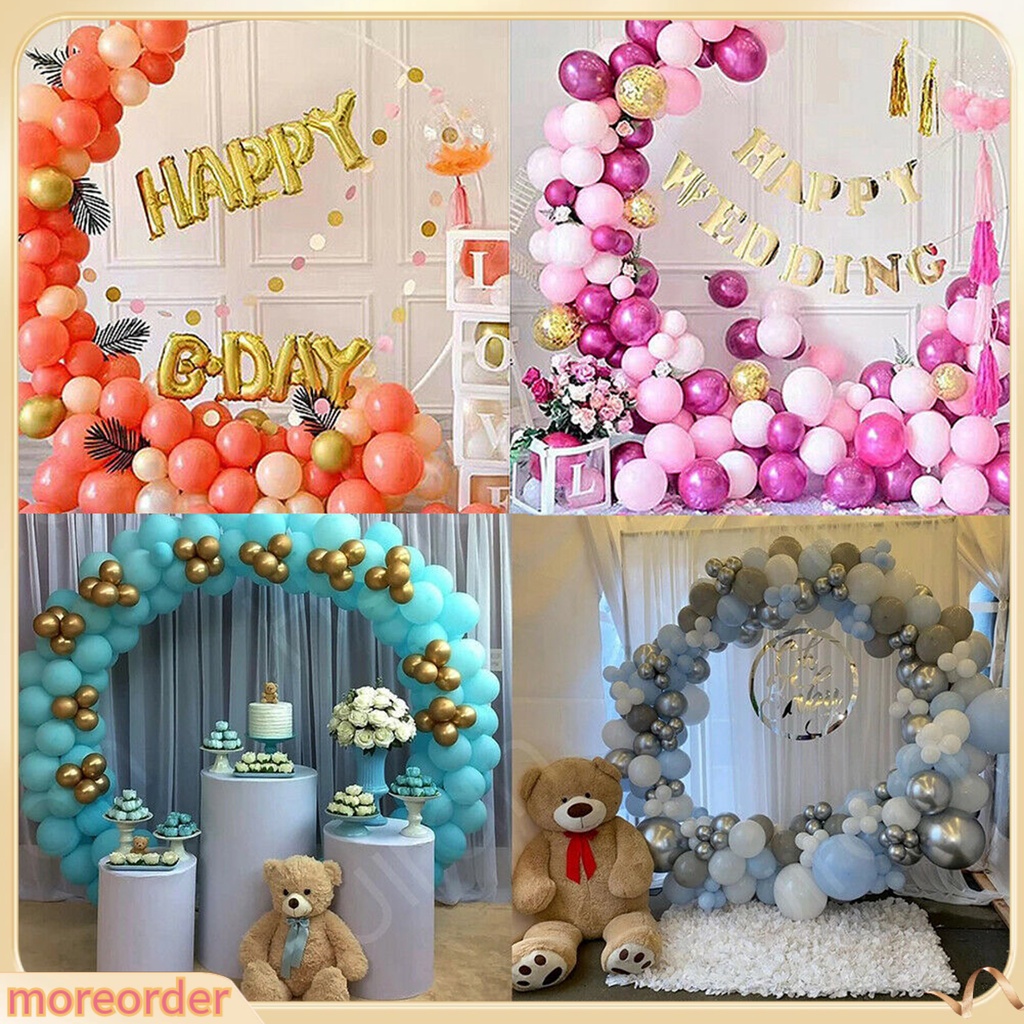 1 Bộ Giá Đỡ Cho Bong Bóng Hình Tròn Bằng PVC Đa Năng Tiện Dụng