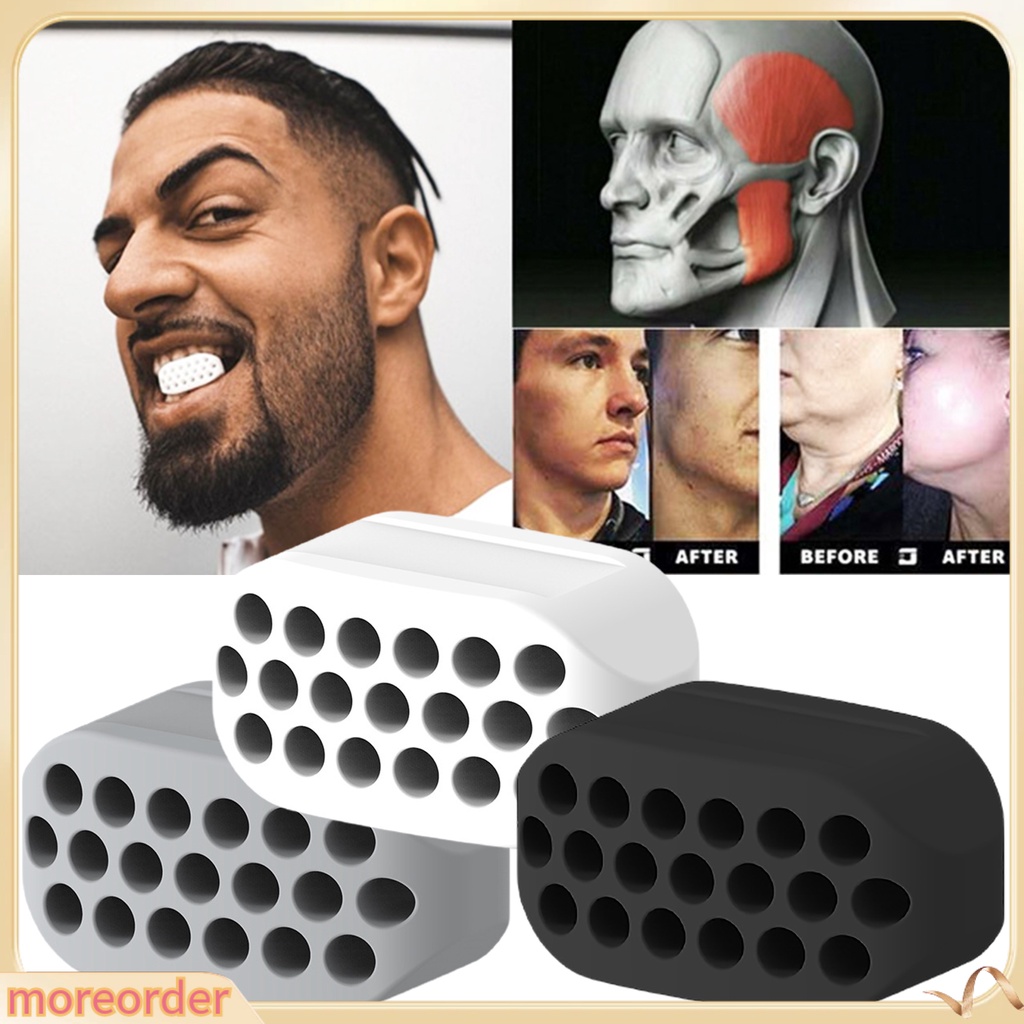 (MORE) Bóng ngậm làm từ silicon hỗ trợ tập cơ hàm giúp thon gọn mặt