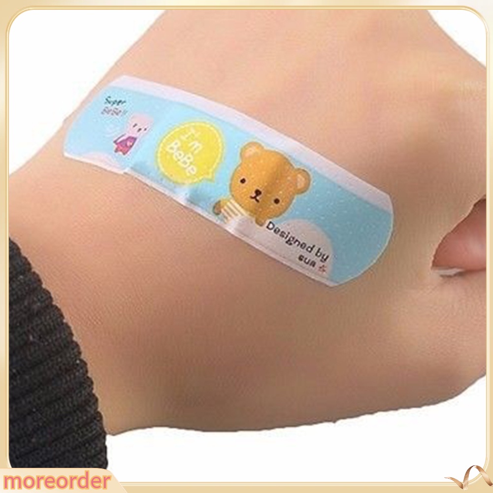 Bộ 10 / 20 / 50 băng cá nhân khẩn cấp chống thấm nước họa tiết hoạt hình dễ thương