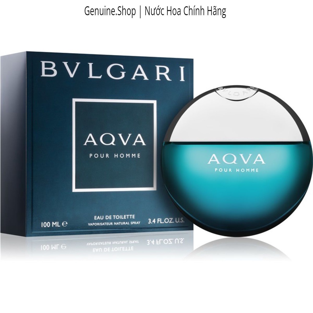 Nước hoa Bvl Aqua tester 100ml  - có Fullseal
