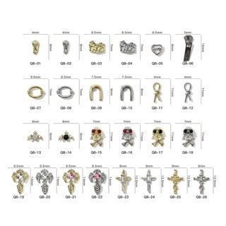 Charm thánh giá-charm chữ thập nail đính móng tay