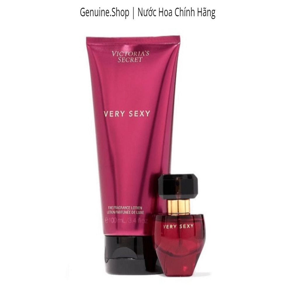 Set dưỡng thể và nước hoa Victoria’s Secret Very Sexy ( Lotion + Nước hoa ) Đẹp Không Tỳ Vết