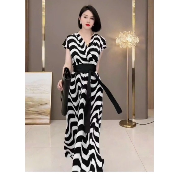 ĐẦM LỤA HOẠ TIẾT CAO CẤP