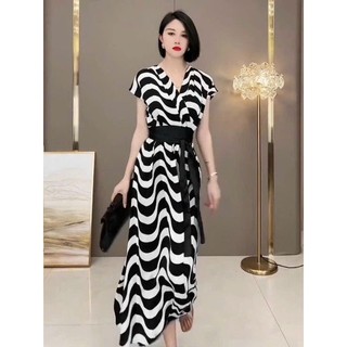 ĐẦM LỤA HOẠ TIẾT CAO CẤP